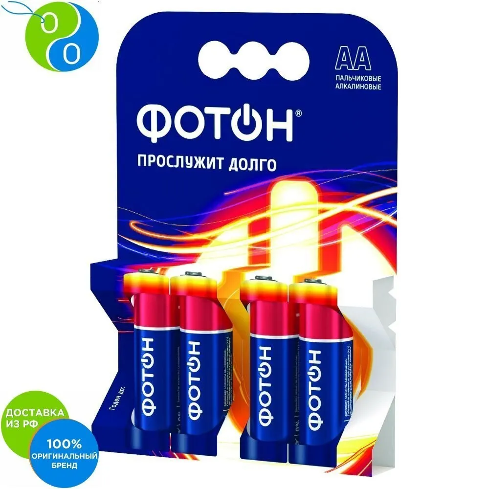 Элемент питания Фотон LR6 КР4 1*4шт NEW | Электроника