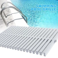 swimming pool overflow grid non slip board swimming pool water drain grille swimming pool equipment accessories length 100cm