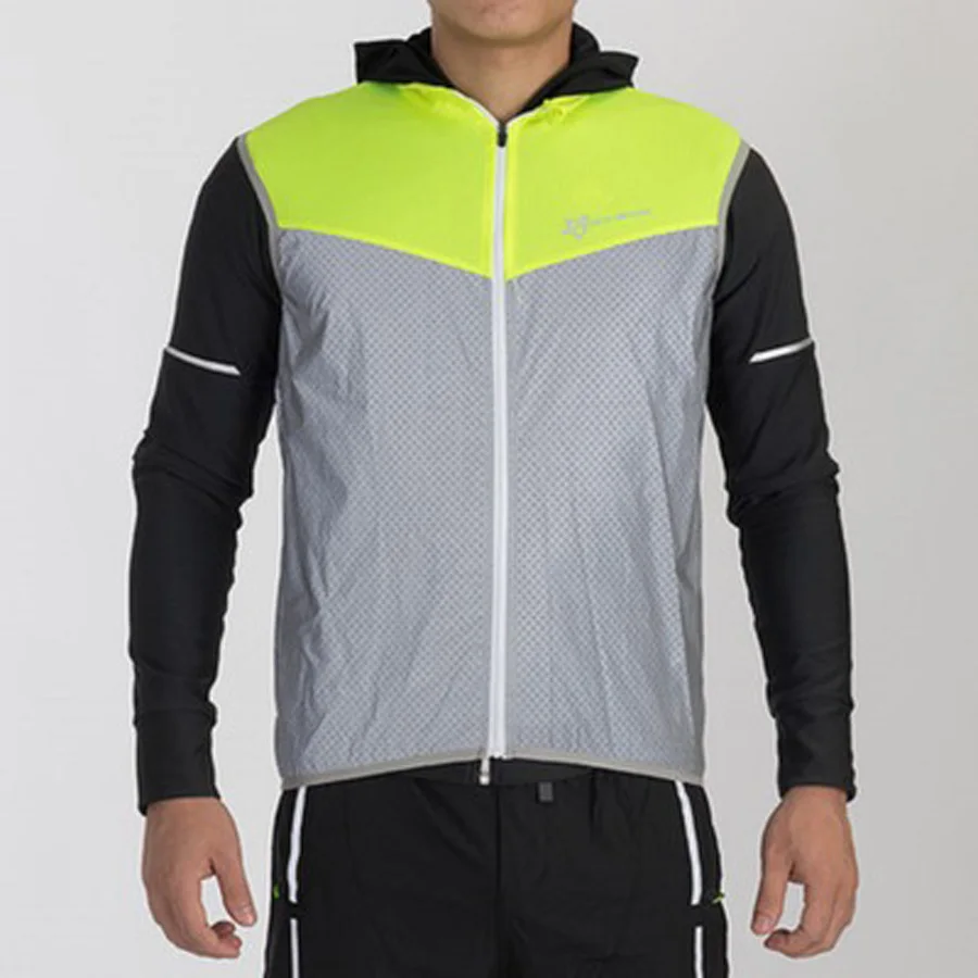 Светоотражающий велосипедный жилет ROCKBROS мужская куртка ветрозащитная дышащая