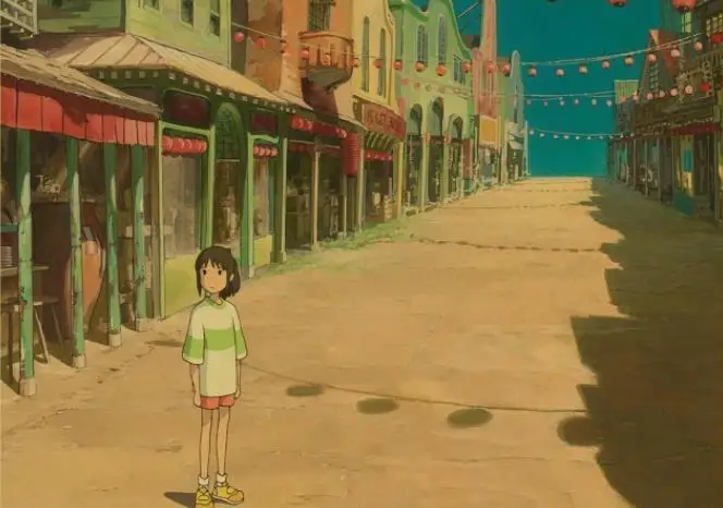 

Free Shipping DIY Diamond Painting 5D Japanese Anime Hayao Miyazaki Spirited Away Retro Home Decoration