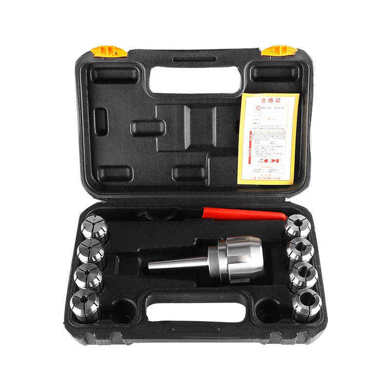 1 комплект J7316 mt2 MT3 mt4 r8 nt30 nt40 J7316B цанговый патрон + 8 шт. цанговых и зажимных ключей