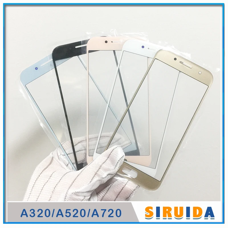 Сменный сенсорный ЖК экран для Samsung Galaxy A320 A520 A720 A3 A5 A7 2017 12 шт. Защитные стёкла | Отзывы и видеообзор