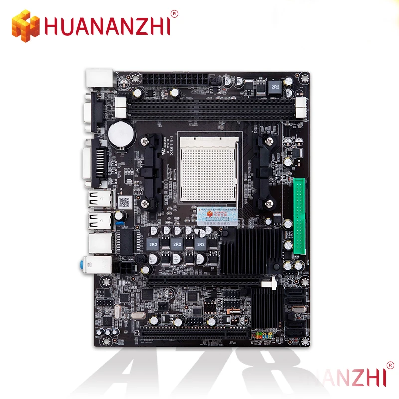 Материнская плата HUANANZHI A78 M ATX для AMD 938 DDR3 1333 1600 МГц 16 Гб SATA2.0 USB2.0 VGA DVI|Материнские