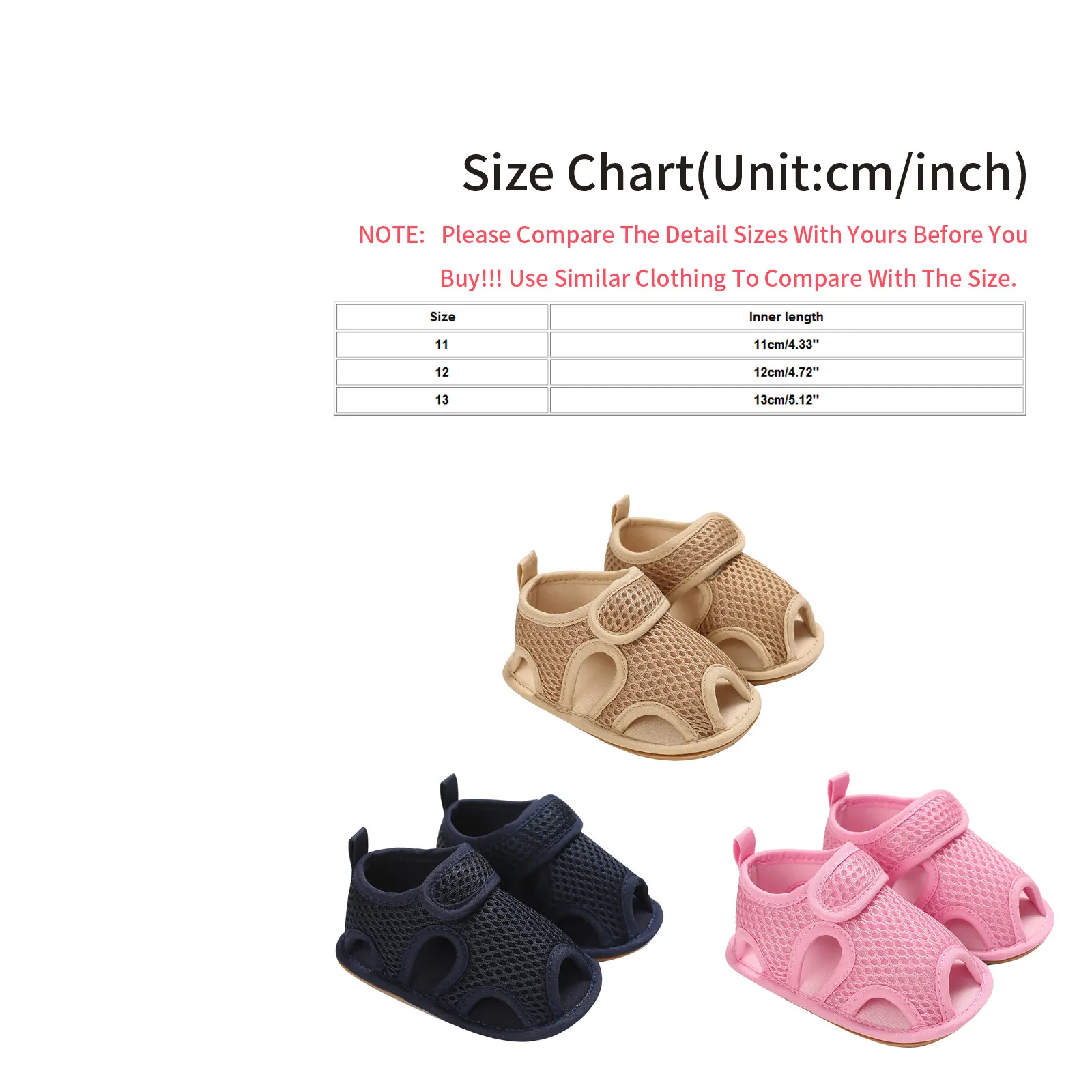 

Kid Shoes Baby Girl Sandals Fashion Girls Baby Boys Flat With Cute Beach Summer Sandals Toddler Soft Shoes sandales #35