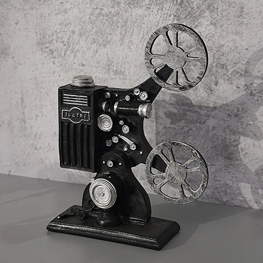 Винтажный Ретро проектор коллекционные фигурки пианино камера телефон радио