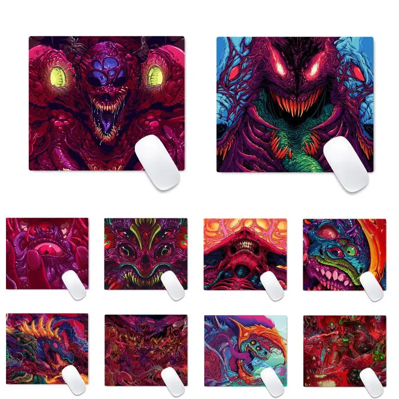 

Hyper Beast Ghost gamer play mats Mousepad Desk Table Protect Game Office Work Mouse Mat pad Non-slip Laptop Cushion