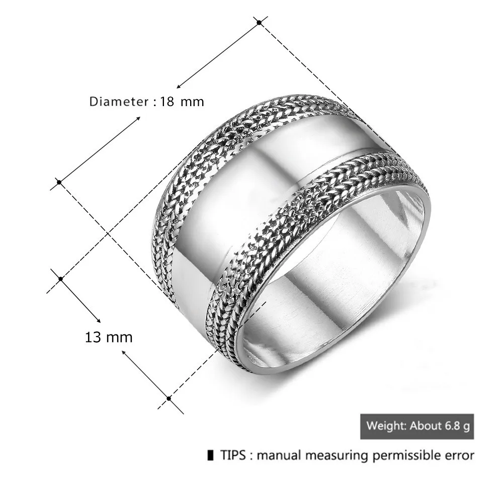 Женское кольцо из цинкового сплава FDLK винтажное серебряное с узлом ювелирное