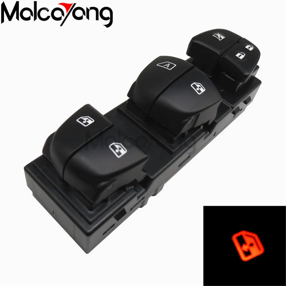 Переключаемый с подсветкой высококачественный главный выключатель окна питания