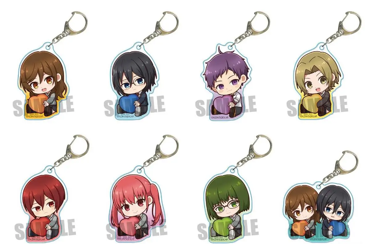 

Anime Horimiya Hori-san to Miyamura-kun Hori Kyouko Miyamura Izumi yoshikawa Yuki Acrylic Pendant Keychain Bag Charm Keyring