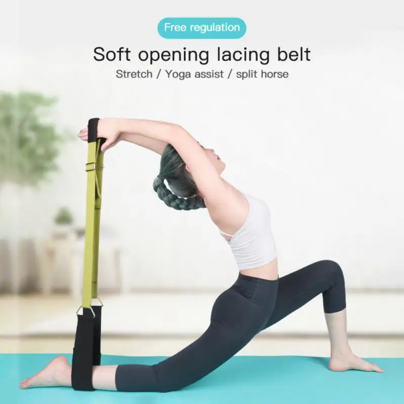 

Fitness Stretching Strap Yoga Tension Band Training Splits Stretch Cross Fork Dance Gymnastic Elastic Band Auxiliary Equipment