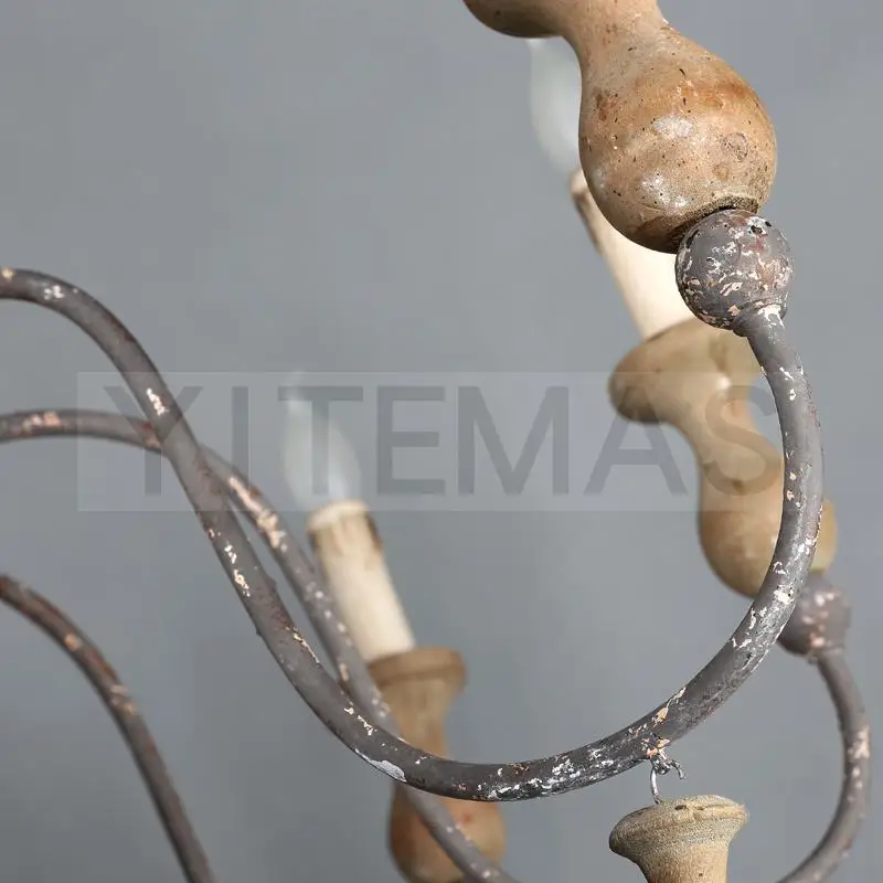 Французские люстры для гостиной столовой спальни Американский креативный