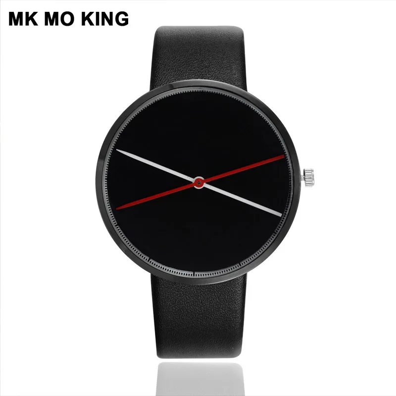 Пара часов подарок для влюбленных модные часы унисекс с кожаным ремешком