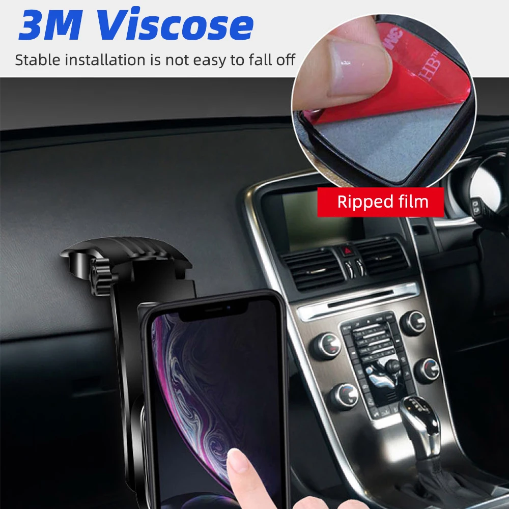 Магнитный держатель FONKEN для телефона на приборную панель автомобиля