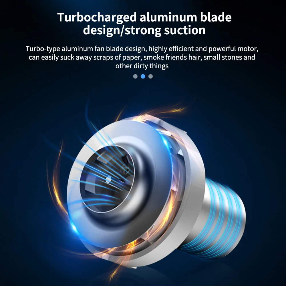 Автомобильный мини пылесос Onever ручной с цилиндром для сухой и влажной уборки