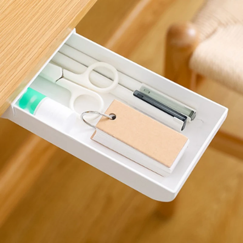 

5 Pieces of Small Creative Drawer Storage Box Desk Desk Pen Box Does Not Take Up Space Student Stationery Storage Box