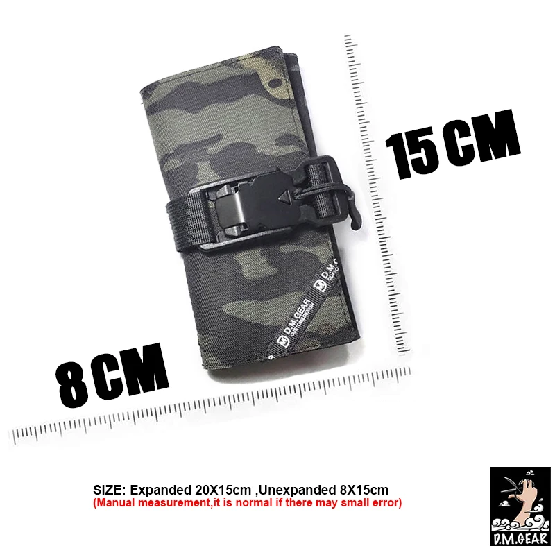 DMgear Тактический Брелок для ключей магнитная пряжка держатель камуфляжная