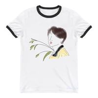 new arrival 2021 kawaii clothes agust d cartoon prinnt tshirt femme womens clothing korean version of kpop t shirt female tops
