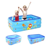 new cartoon inflatable pvc swimming pool bath tub for kids children family summer outdoor water swimming play fun center toys