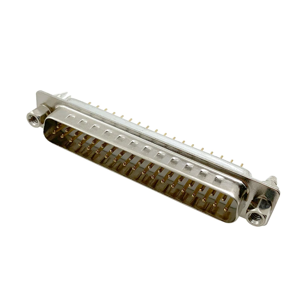 DP 37P с фланцем REVETS RS232 гнездом 37PIN PCB коннектор D SUB Серия Мужской Разъем