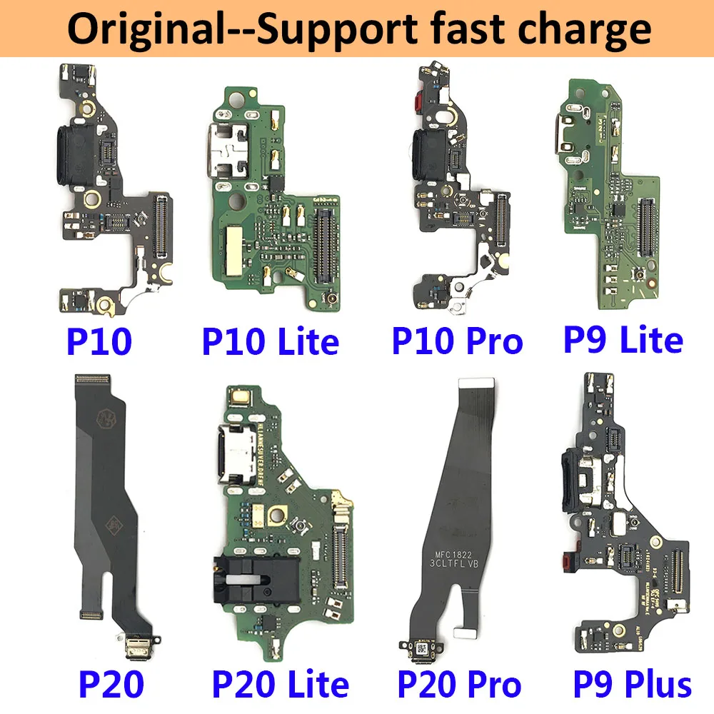 Placa de conector de puerto de carga USB, Cable flexible, Original, para...