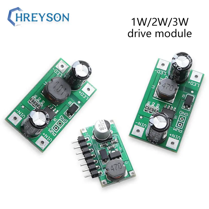 1 шт 3W 5V-35V светодиодный драйвер 700mA DC-DC PWM модуль затемнения Вход понижающий постоянный ток электронные Компоненты Diy PCB 1 Вт
