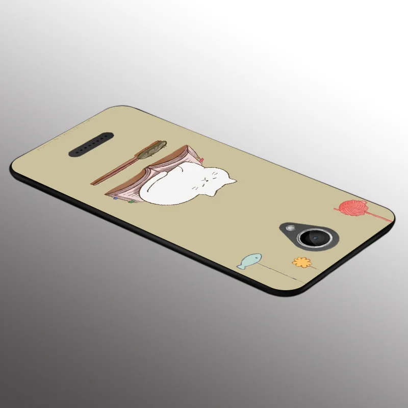 Cat 1 Soft TPU For Google Pixel 2 3 XL Case Cover Wiko Harry Sunny Pulp FAB 4G View |