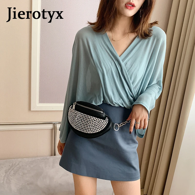Модные повседневные женские сумки JIEROTYX поясные новая дизайнерская модная