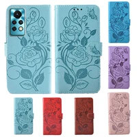 For Infinix Note 11S Hot 11S NFC Flower Flip Leather Wallet Phone Case For Infinix Note Pro Phone cover with card slot