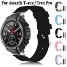 Ремешок T-Rex для Huami Amazfit Trex Pro и Amazfit, нейлоновый сменный холщовый браслет для смарт-часов