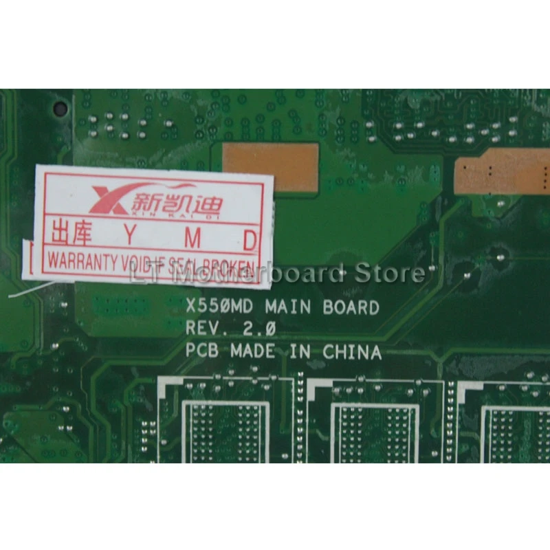 

N3540 CPU X550MJ GT820M 2GB mainboard X550MD REV 2.0 For Asus X550M X552M Y582M X550MD X550MJ Motherboard 100% test Ok