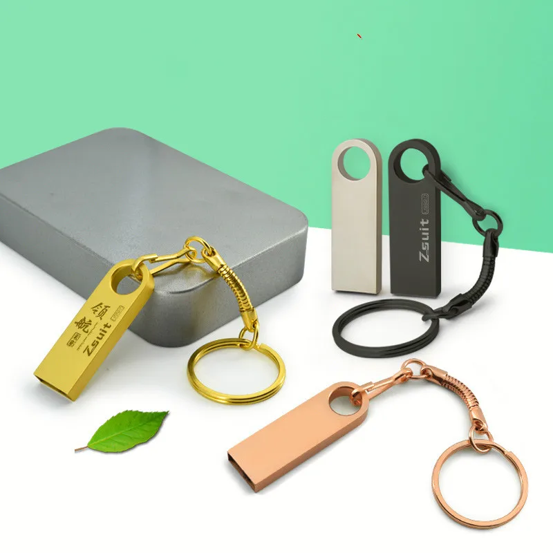 

U Disk Wholesale Customized Lettering Usb3.0 Creative Metal USB Flash Drive Gift U Disk High Speed ​​8g16g U Disk 32g64g