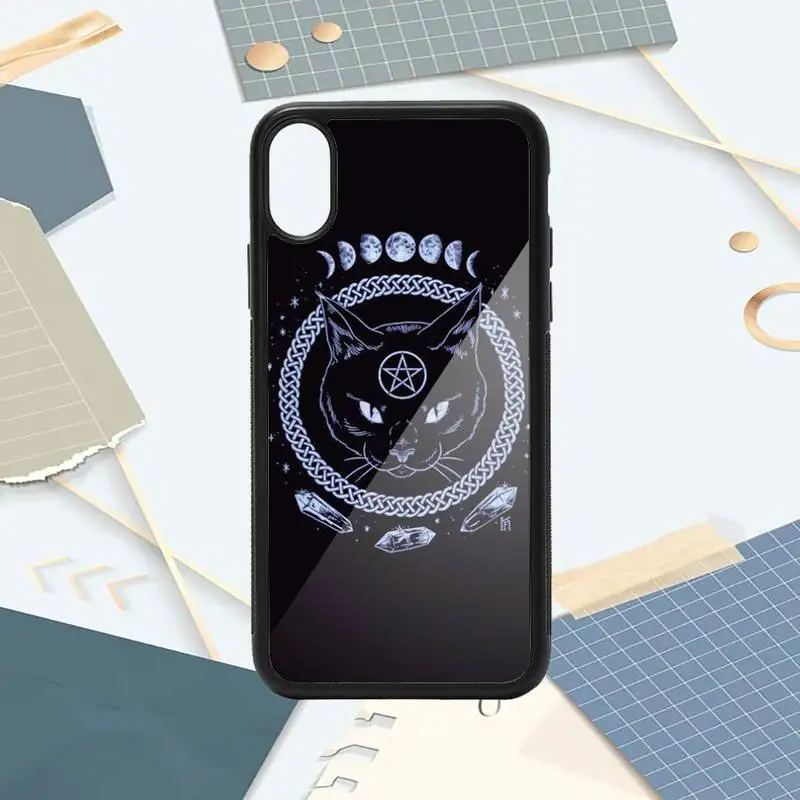 

Pentagram 666 Demonic Satanic Phone Case PC for iPhone 11 12 pro XS MAX 8 7 6 6S Plus X 5S SE 2020 XR