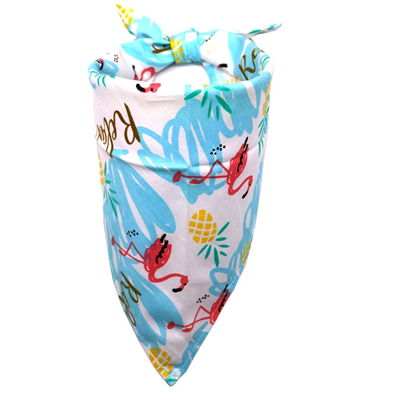 Новый дизайн нагрудники для собак и кошек милый шарф щенков из тропического леса