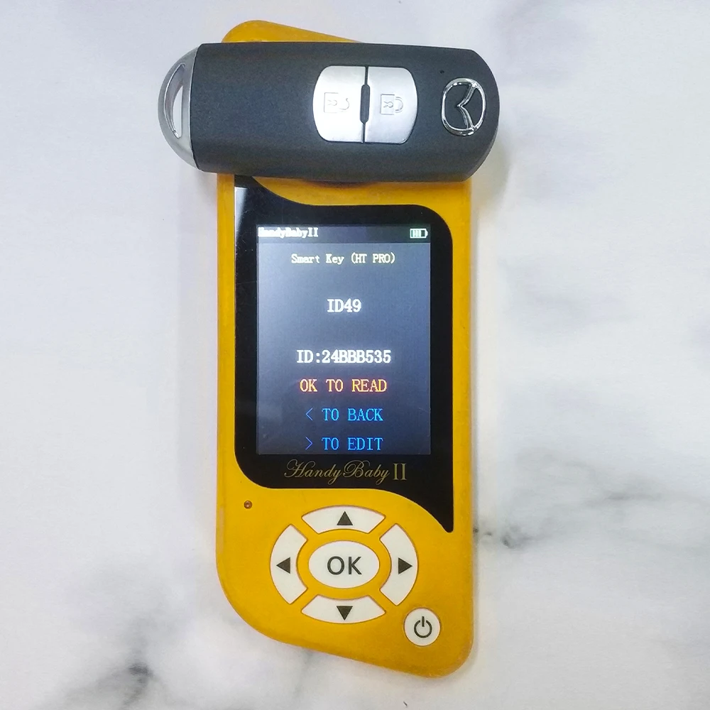 Keyecu оригинальный дистанционный ключ-брелок от машины 433 МГц PCF7953 чип 2 кнопки для