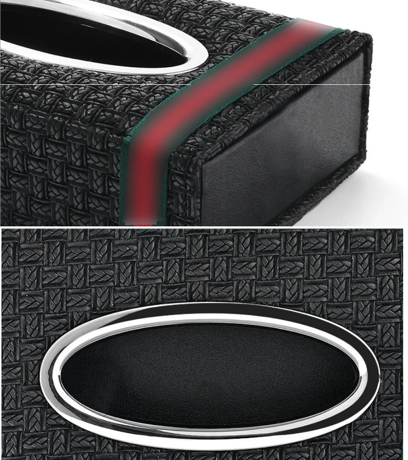 Тканый тканевый держатель для салфеток из микрофибры автомобильного сиденья или