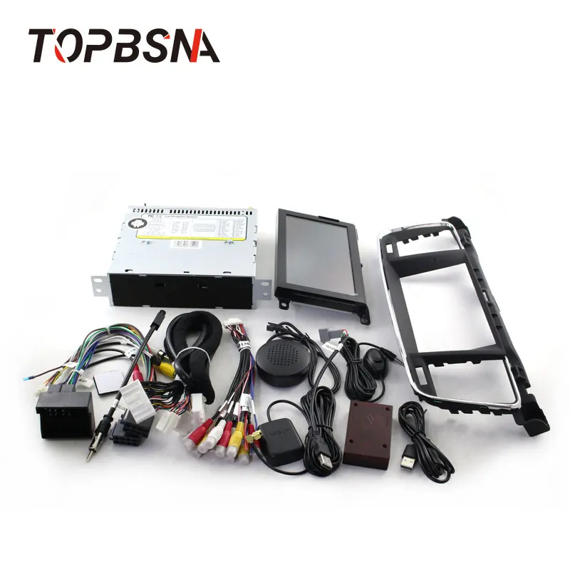 Автомобильный DVD-плеер TOPBSNA мультимедийная стерео-система на Android 10 с GPS Wi-Fi DSP для