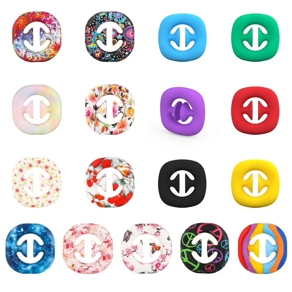 

Simple Snapperz Sensory Fidget Snap Hand Silicone Gripper Toy Relief Stress Relieve Anti-anxiety Silicone Toy Fidget Sensory Toy