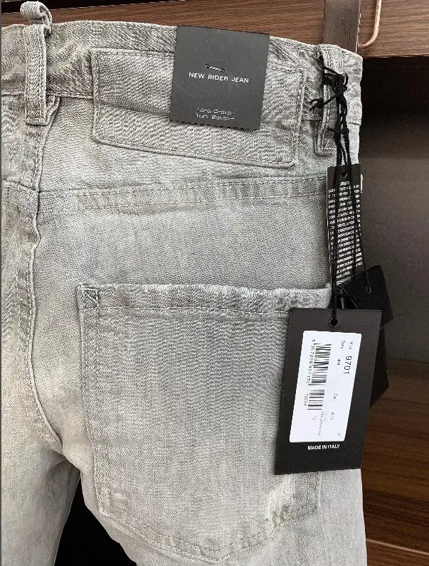 jeans for men Authentic Classic DSQUARED2 Men's Slim Fit Stretch Jeans Fashion Pants Punk Style 9701