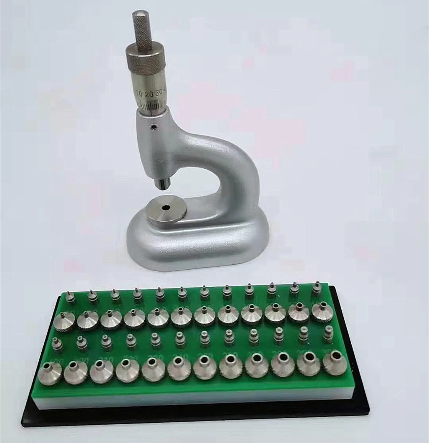 made in china clone horia MSA 13.100(bergeon 5372) watchmaker's jewelling tool with micrometric screw 4mm&4mm