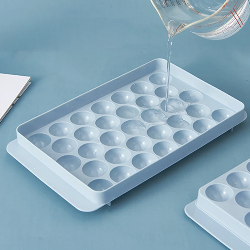 

Home Refrigerator Ice Box Spherical Round Ice Ball Mold Frozen Cube Mould Making Ice Tray Box Kitchen Tool