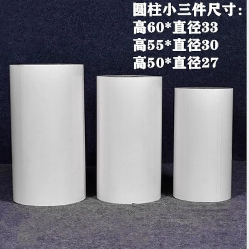 

Cylinder Pedestal Display Art Decor Cake Rack Plinths Pillars for DIY Wedding Decorations Holiday Dessert TABLE