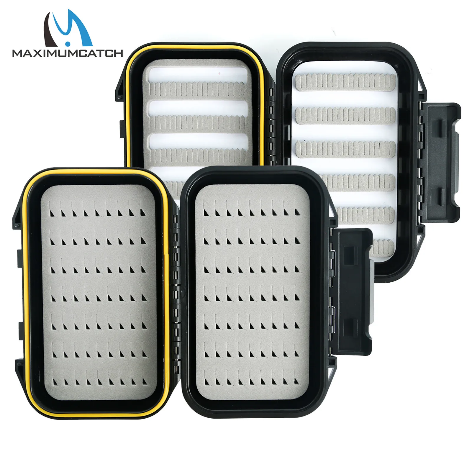 Maximumcatch водонепроницаемая рыболовная коробка для ловли нахлыстом легкая ручка