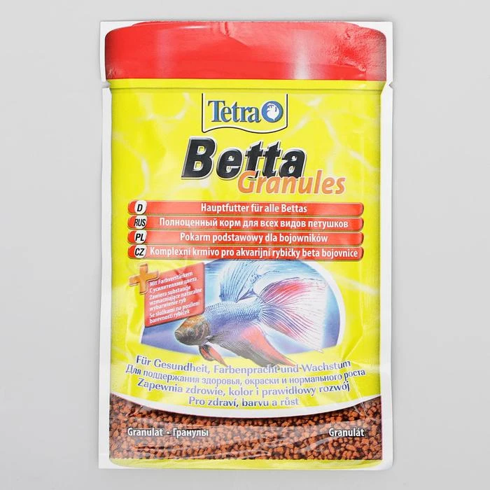 Корм TetraBetta Granules Sachet для рыб пакет гранулы 5 гр. 1898883|Корм рыб| |