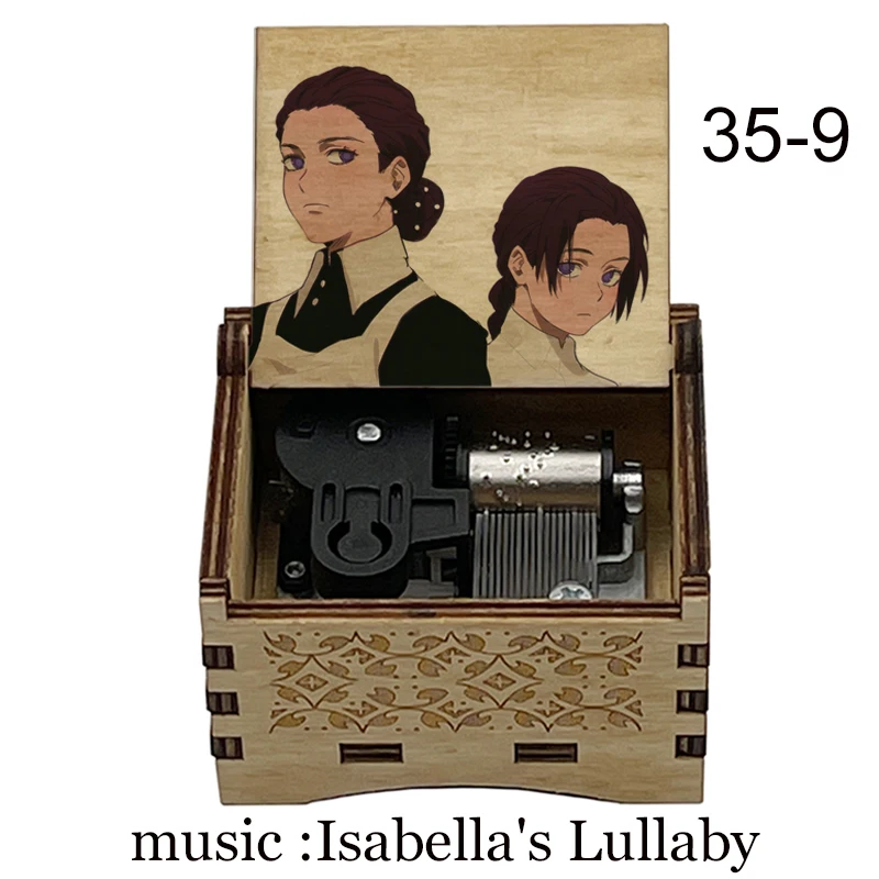 Деревянная Колыбельная Изабелла музыкальная шкатулка для подруги девочек