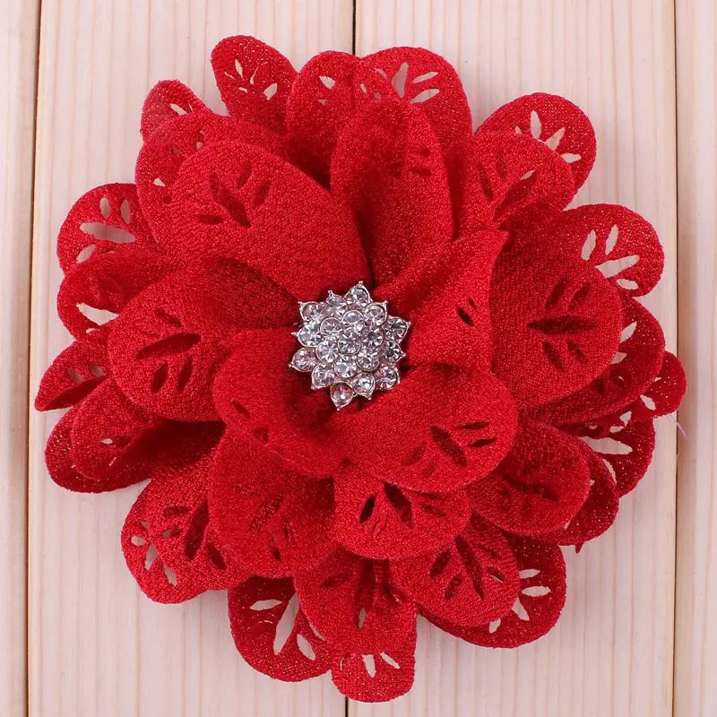 20 шт./партия цветок с кристаллами 9 5 см