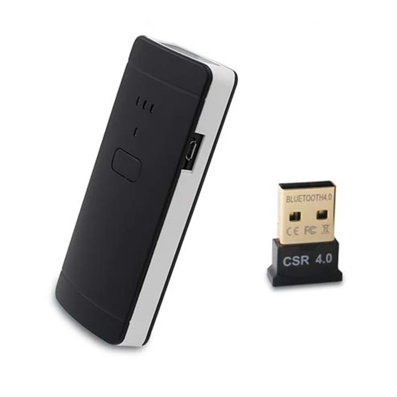 Карманный 1D Bluetooth портативный логистический сканер штрих кода со склада 25 метров