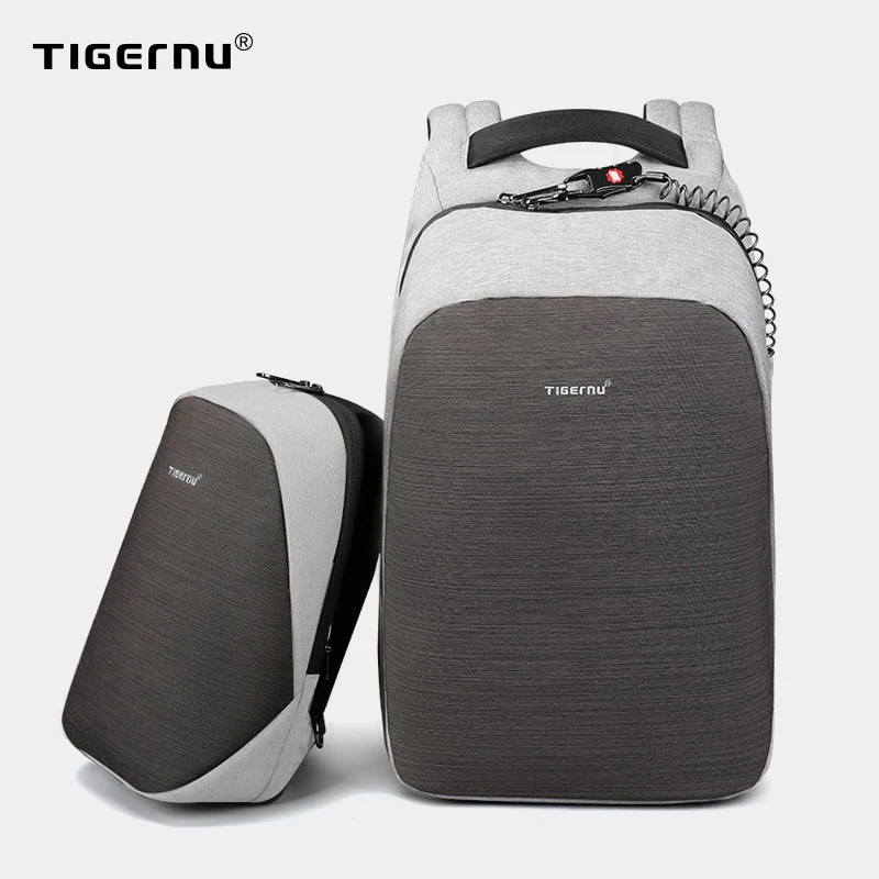 Tigernu Анти Вор сумка Набор для защиты от брызг 15 6 дюймового ноутбука Crossbody Messenger Bag
