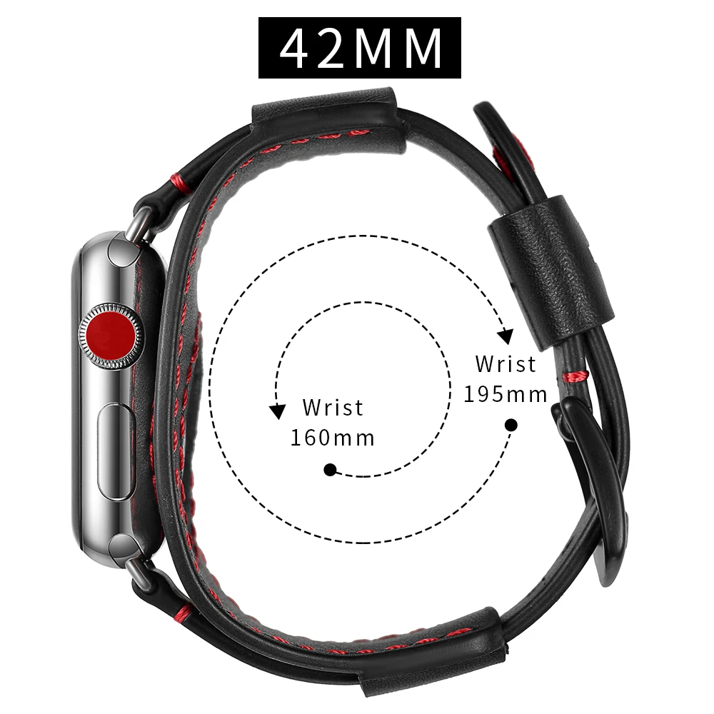 Новый ремешок для часов Apple Watch 44 мм 40 мм/42 38 серия 4 3 2 1 iWatch специальный из