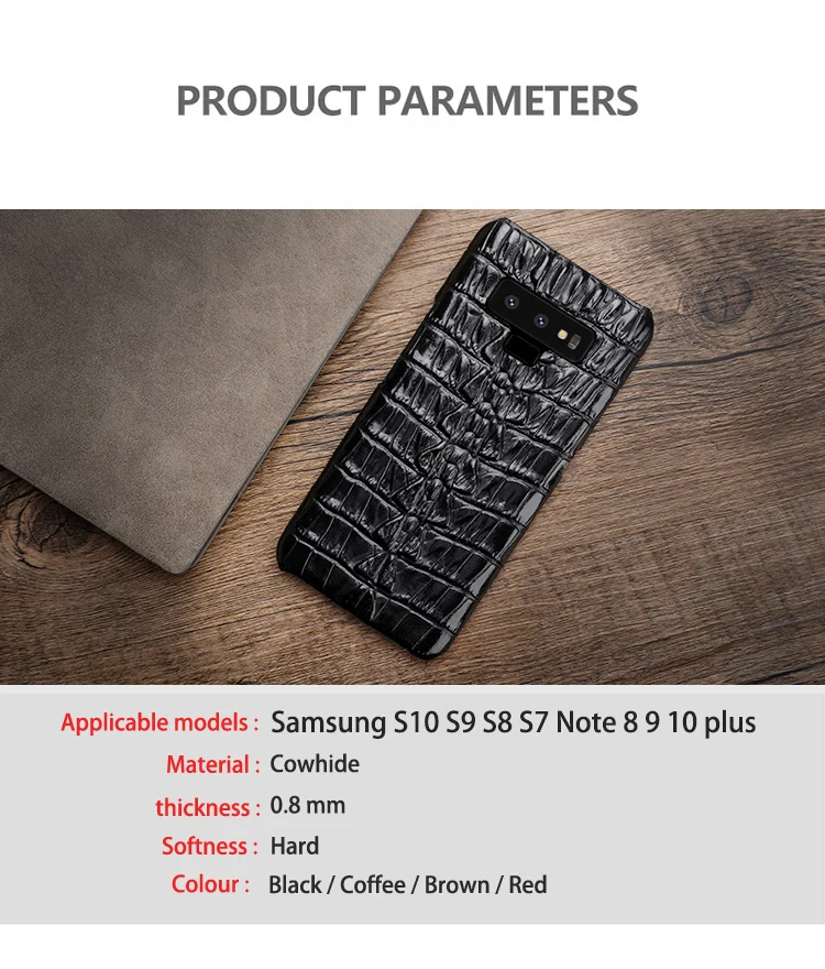 Чехол для телефона для samsung Galaxy A50 A70 S7 S8 S9 S10 Plus, Note 8, 9, 10, крокодил хвост текстура чехол для A30 A40 A5 A7 A8