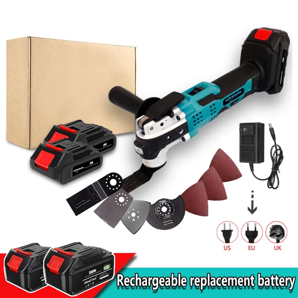 

20V Electric Trimmer Saw Renovation Power Tool Machine Multi-function Tool Oscillating Tool For Makita 18V Battery
